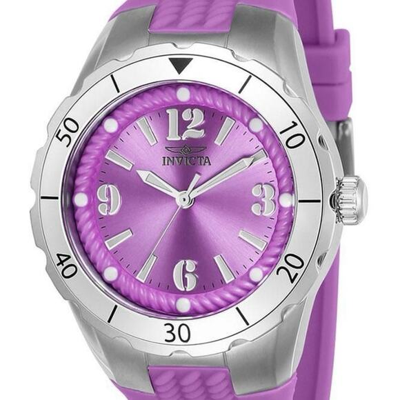 NEW - Invicta Angel Halo Women's Watch - 38mm, Purple (24123) NEW- IN BOX*1 LEFT - Picture 12 of 13